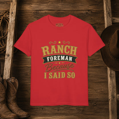 Ranch Foreman Youth T-Shirt