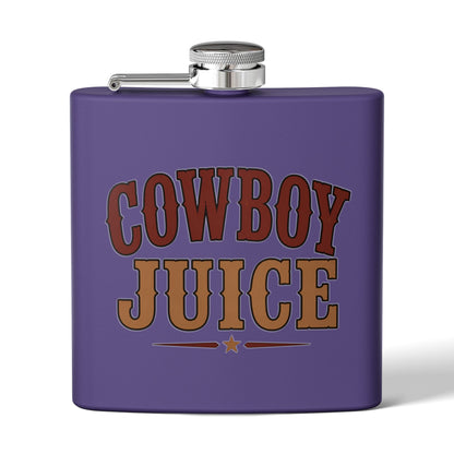 Cowboy Juice  Stainless Steel Flask, 6oz