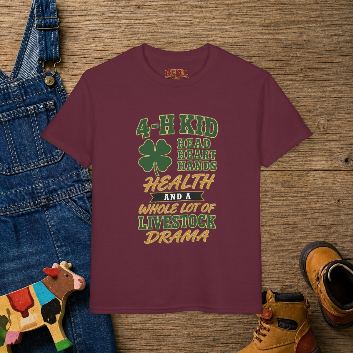 4-H Kid Drama  Youth size T-Shirt