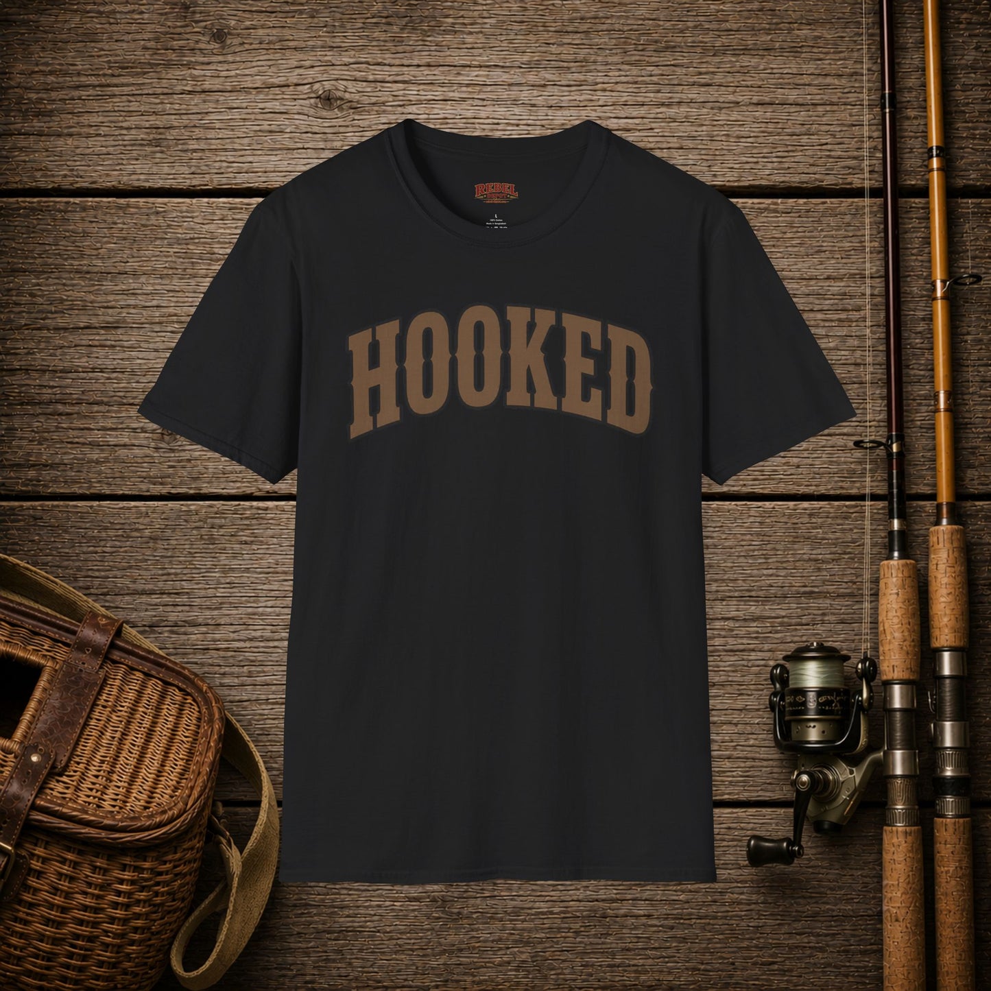 Hooked  Adult T-Shirt