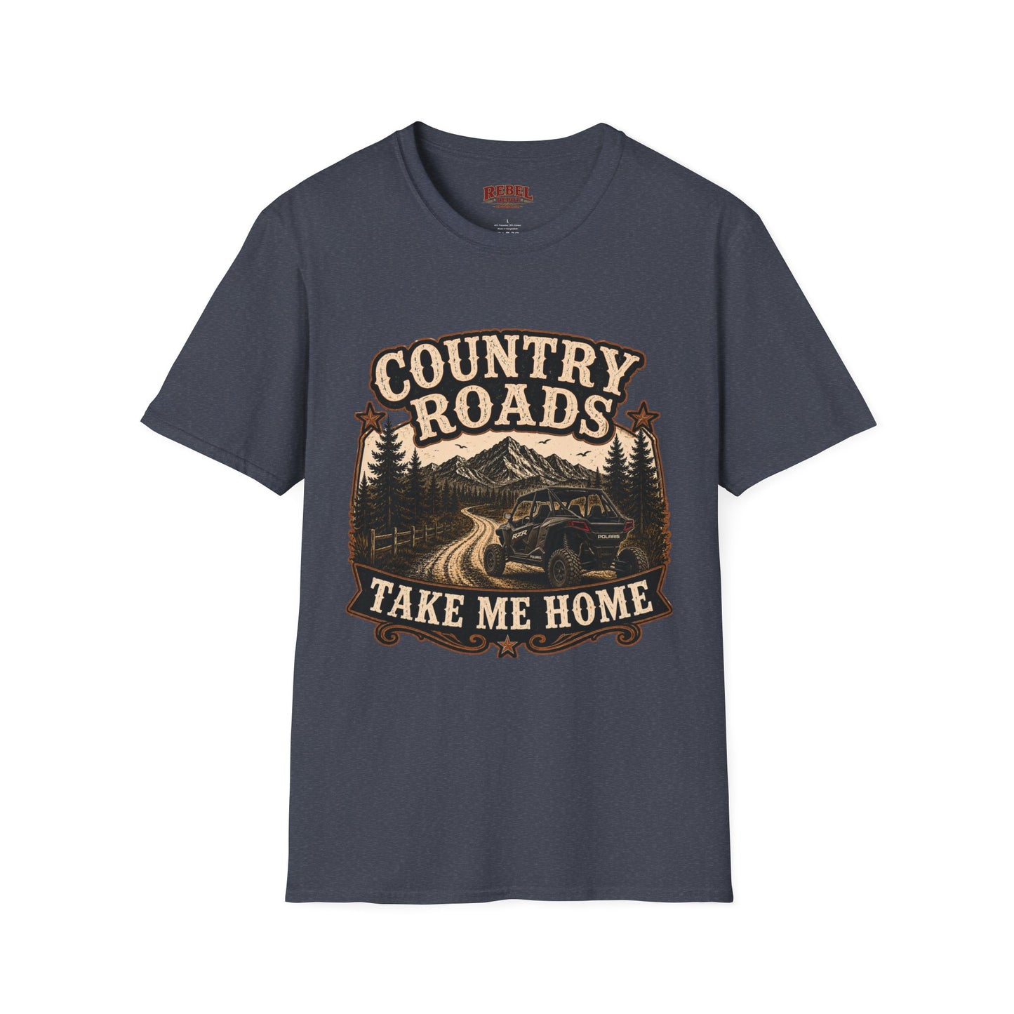 Country Roads SxS  Adult Size T-Shirt