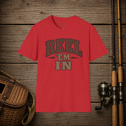 Reel 'Em In  Adult T-Shirt