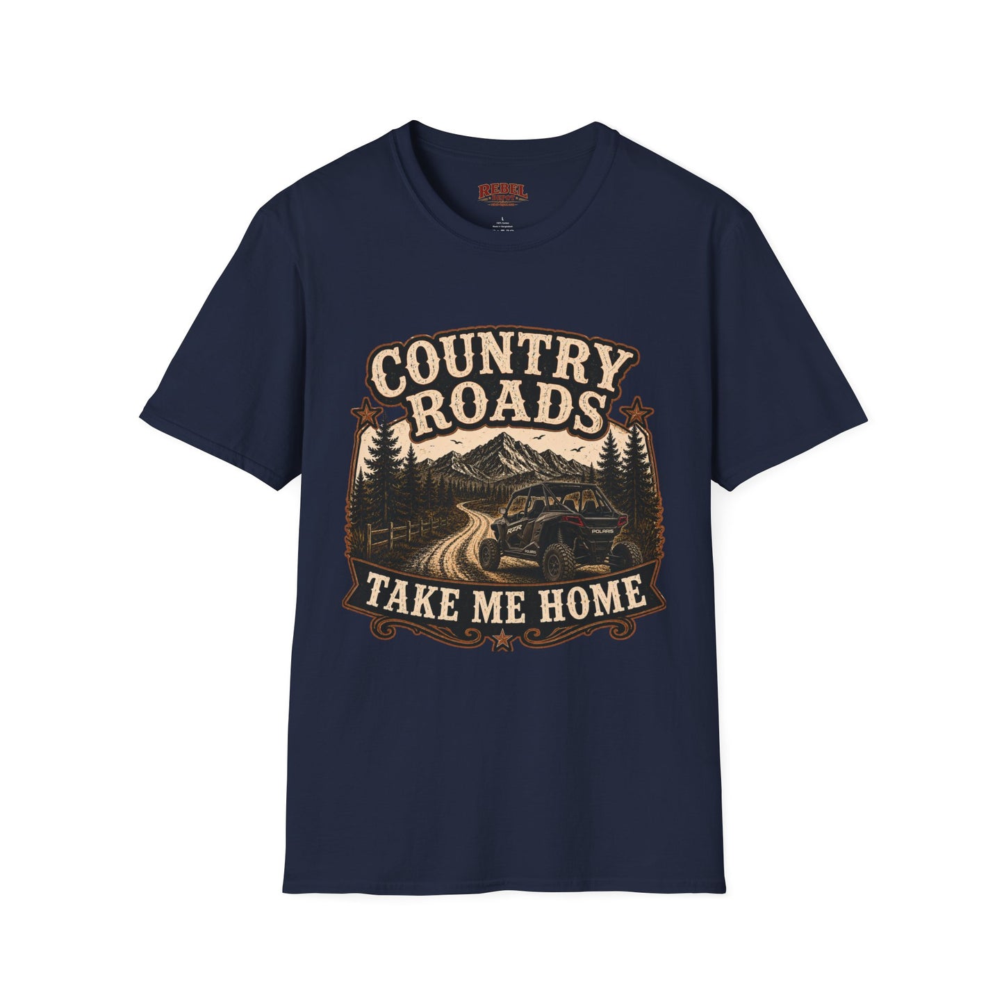 Country Roads SxS  Adult Size T-Shirt