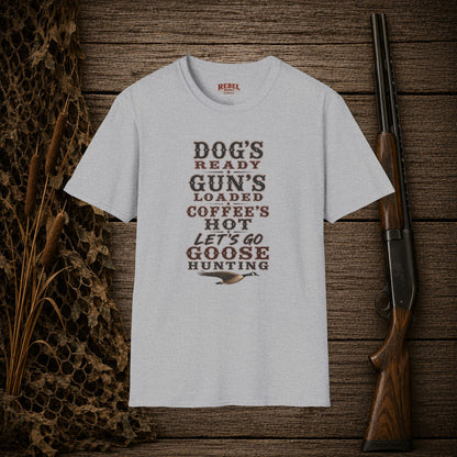 Dog Gun Goose  Adult Size T-Shirt
