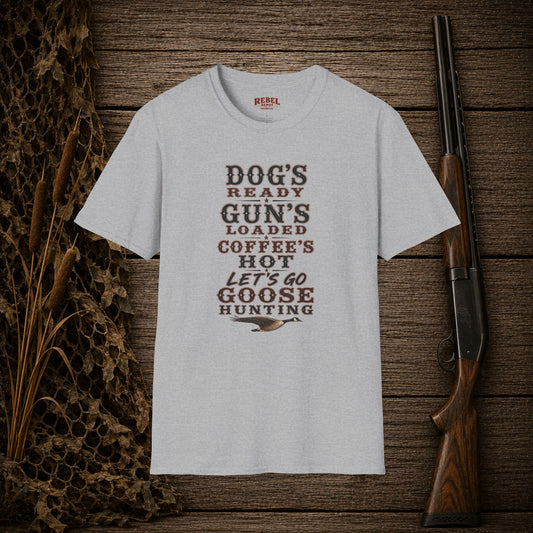 Dog Gun Goose  Adult Size T-Shirt