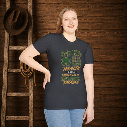 4-H Kid Drama  Adult Size T-Shirt