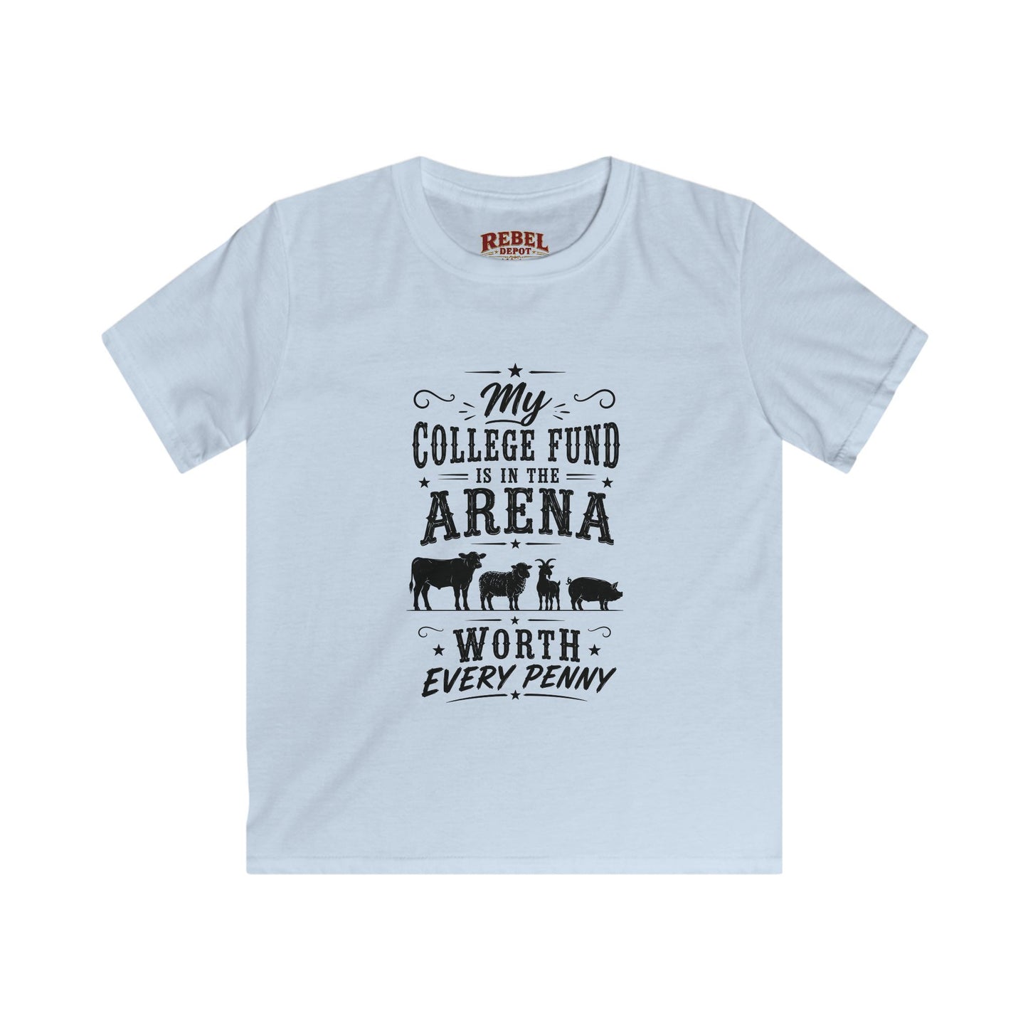 My College Fund   Kids size T-Shirts