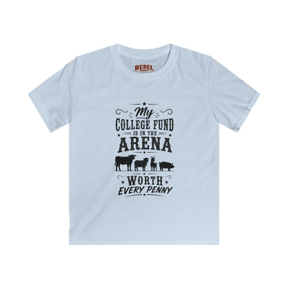 My College Fund   Kids size T-Shirts