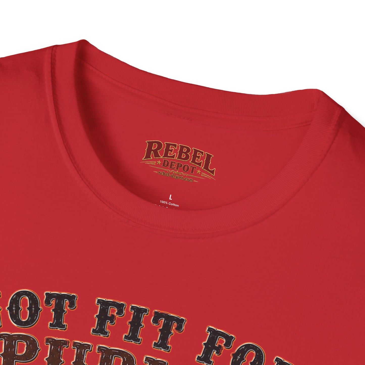 Not Fit For Public  Adult Size T-Shirt