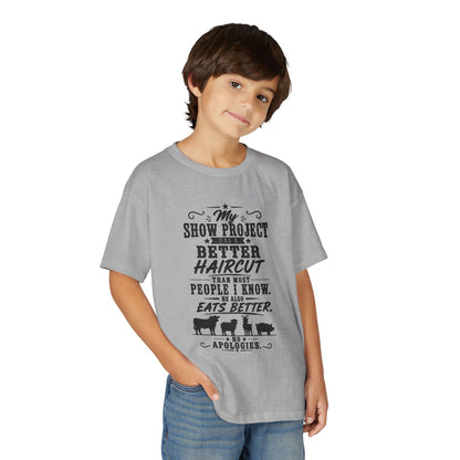 Project Has A Better Haircut  Youth Size T-Shirt