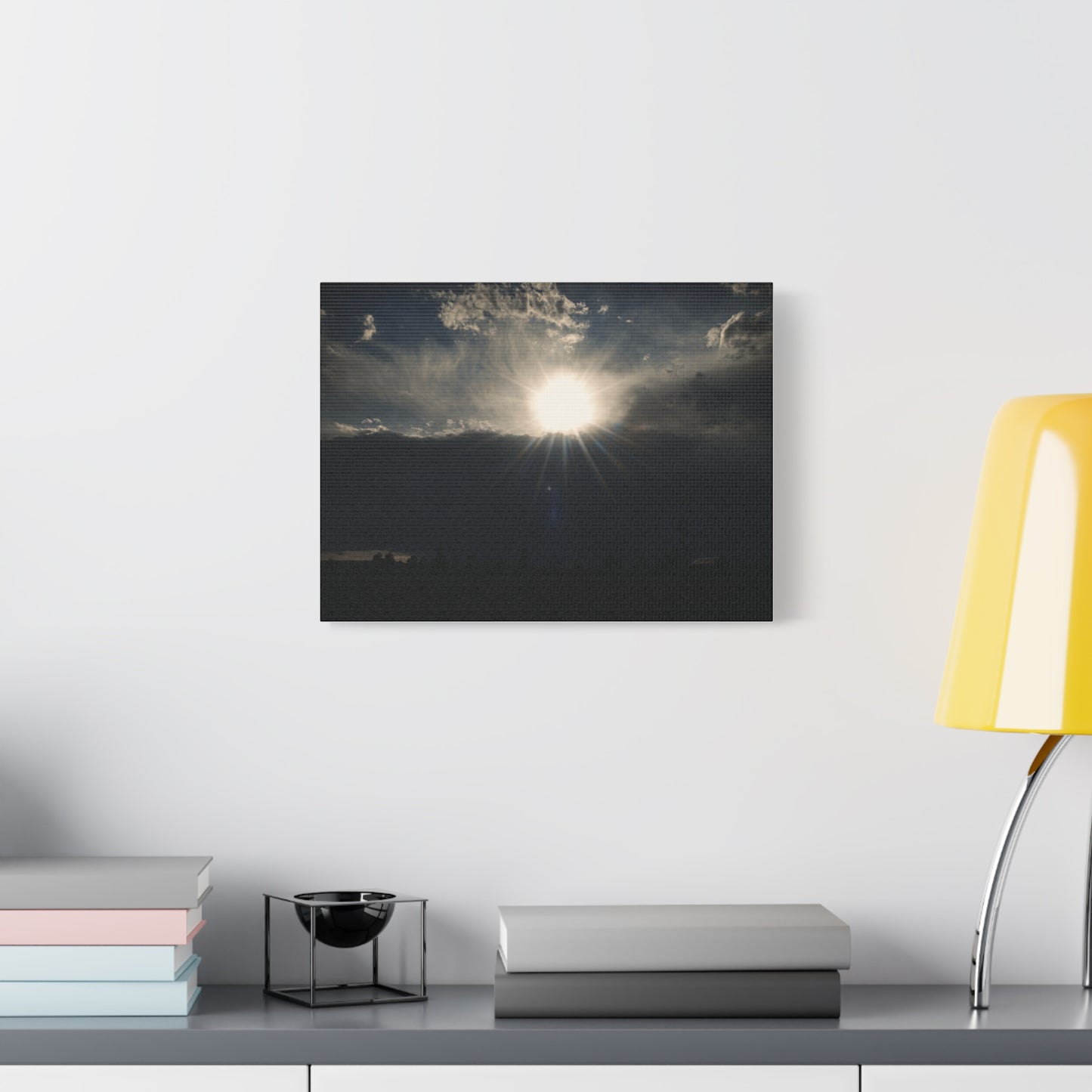 Farm Sunray Matte Canvas Art