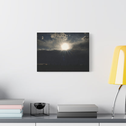 Farm Sunray Matte Canvas Art