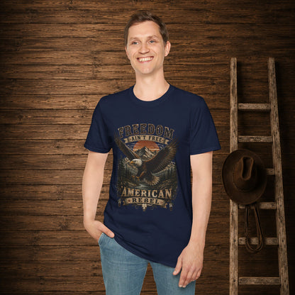 American Rebel Eagle  Adult Size T-Shirt
