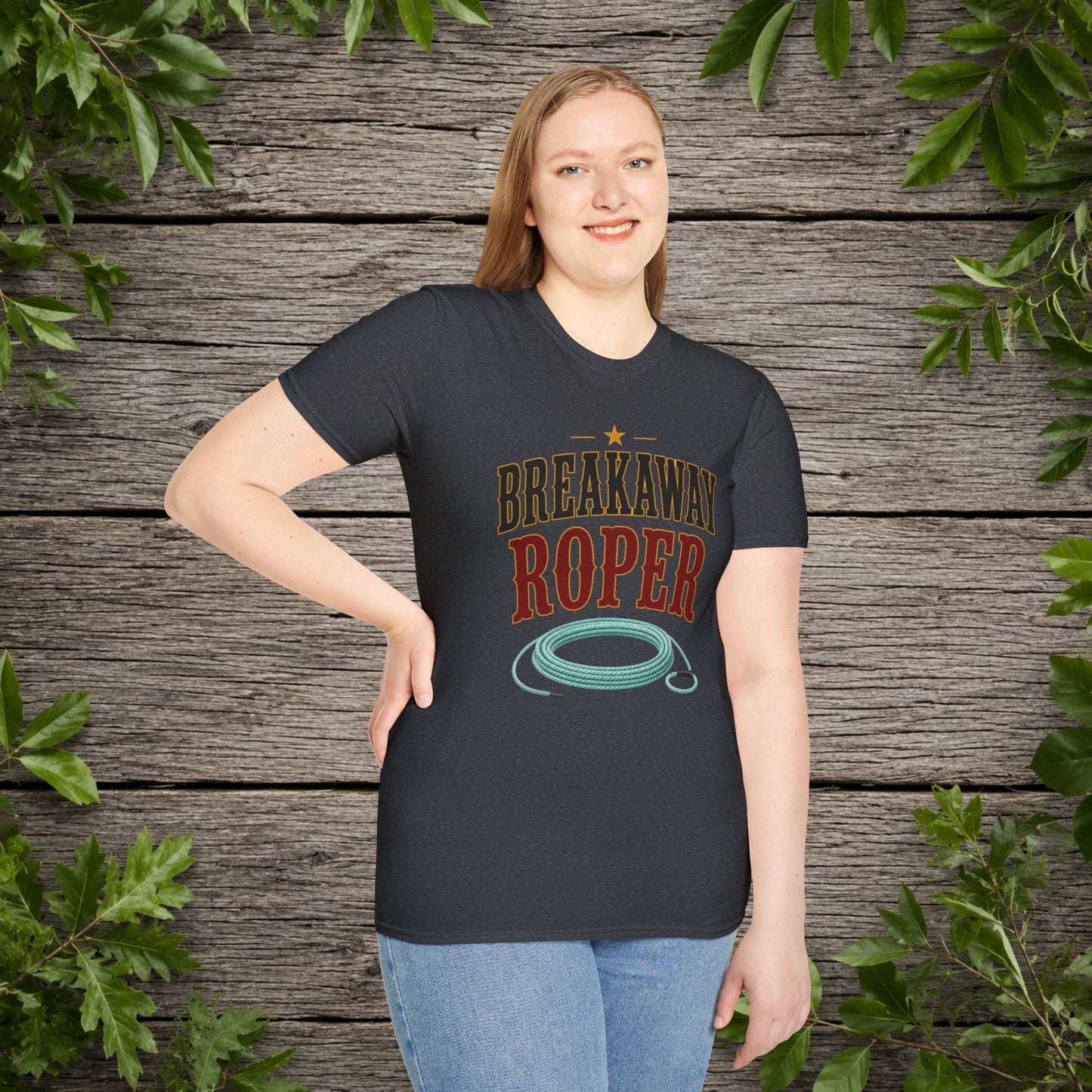 Breakaway Roper  Adult T-Shirt
