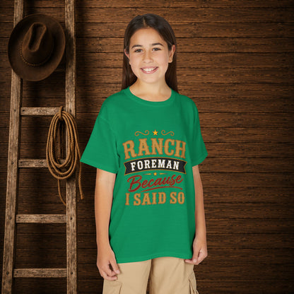 Ranch Foreman Youth T-Shirt