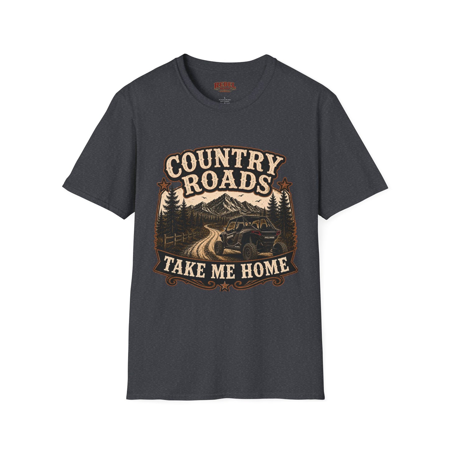 Country Roads SxS  Adult Size T-Shirt