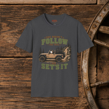 Doesn't Follow   Adult Size T-Shirt