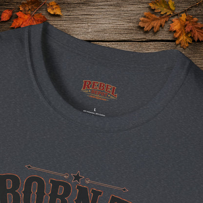 Born To Ride Bullrider  Adult T-Shirt