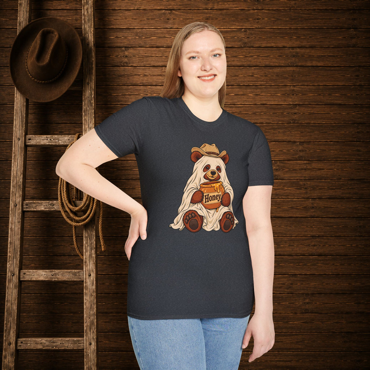 Boo Bear   Adult Size T-Shirt