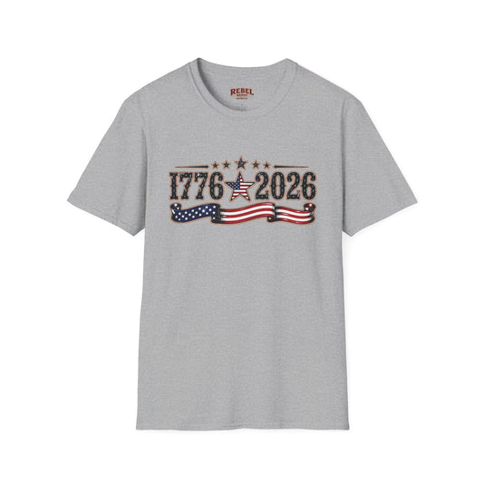 1776 - 2026 Patriot  Adult Size T-Shirt