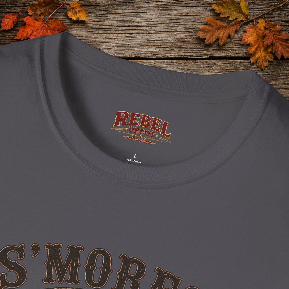 Smores Whiskey and Music   Adult Size T-Shirt