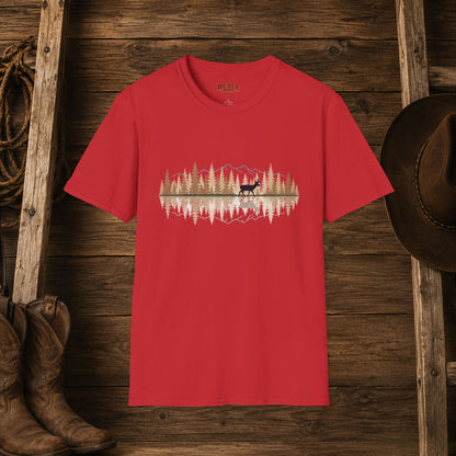 Pronghorn Reflection   Adult Size T-Shirt
