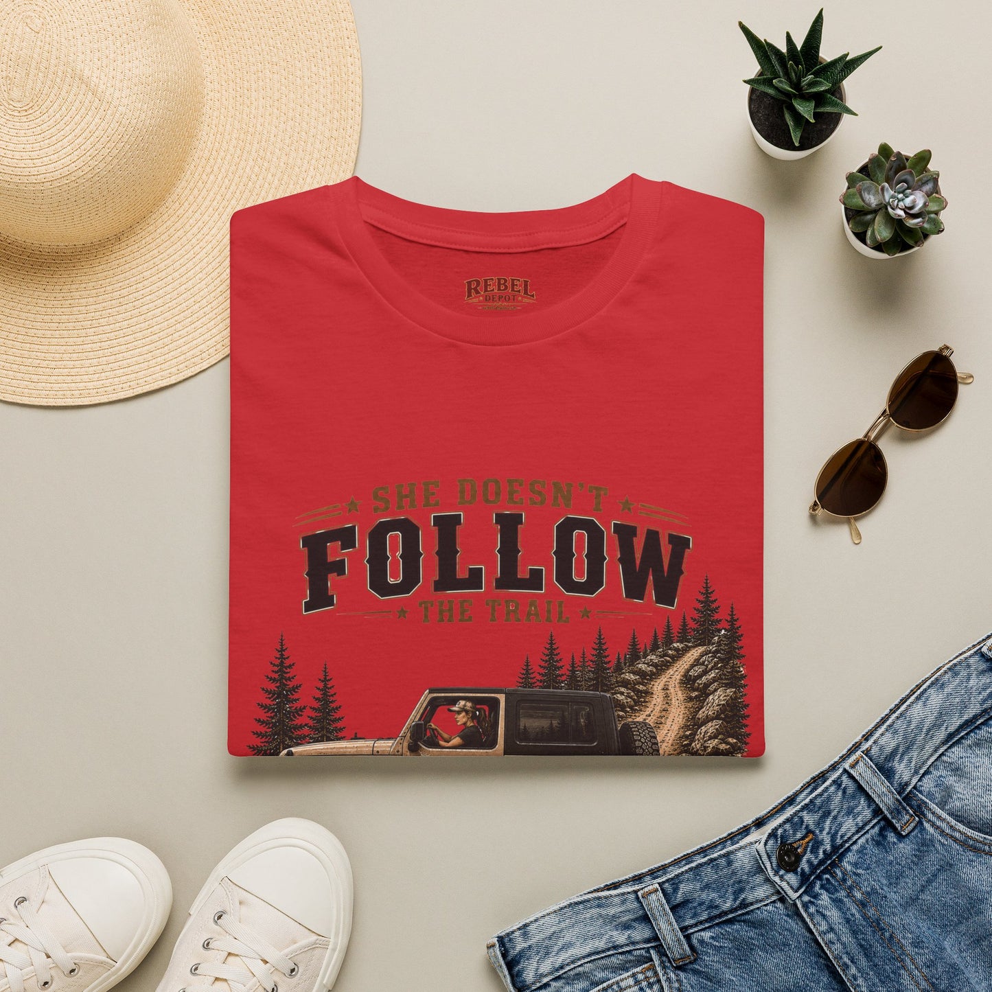 Doesn't Follow   Adult Size T-Shirt
