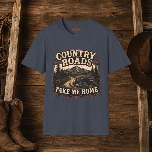 Country Roads SxS  Adult Size T-Shirt