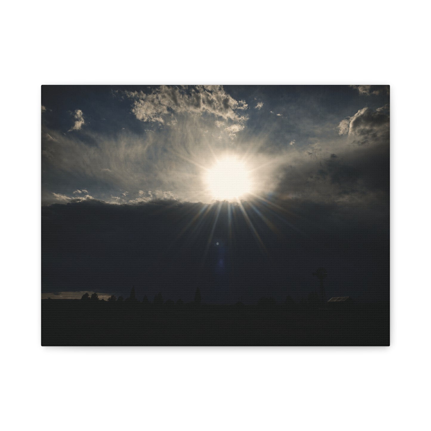 Farm Sunray Matte Canvas Art