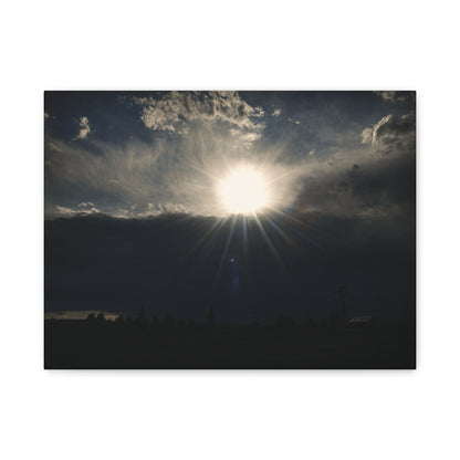 Farm Sunray Matte Canvas Art