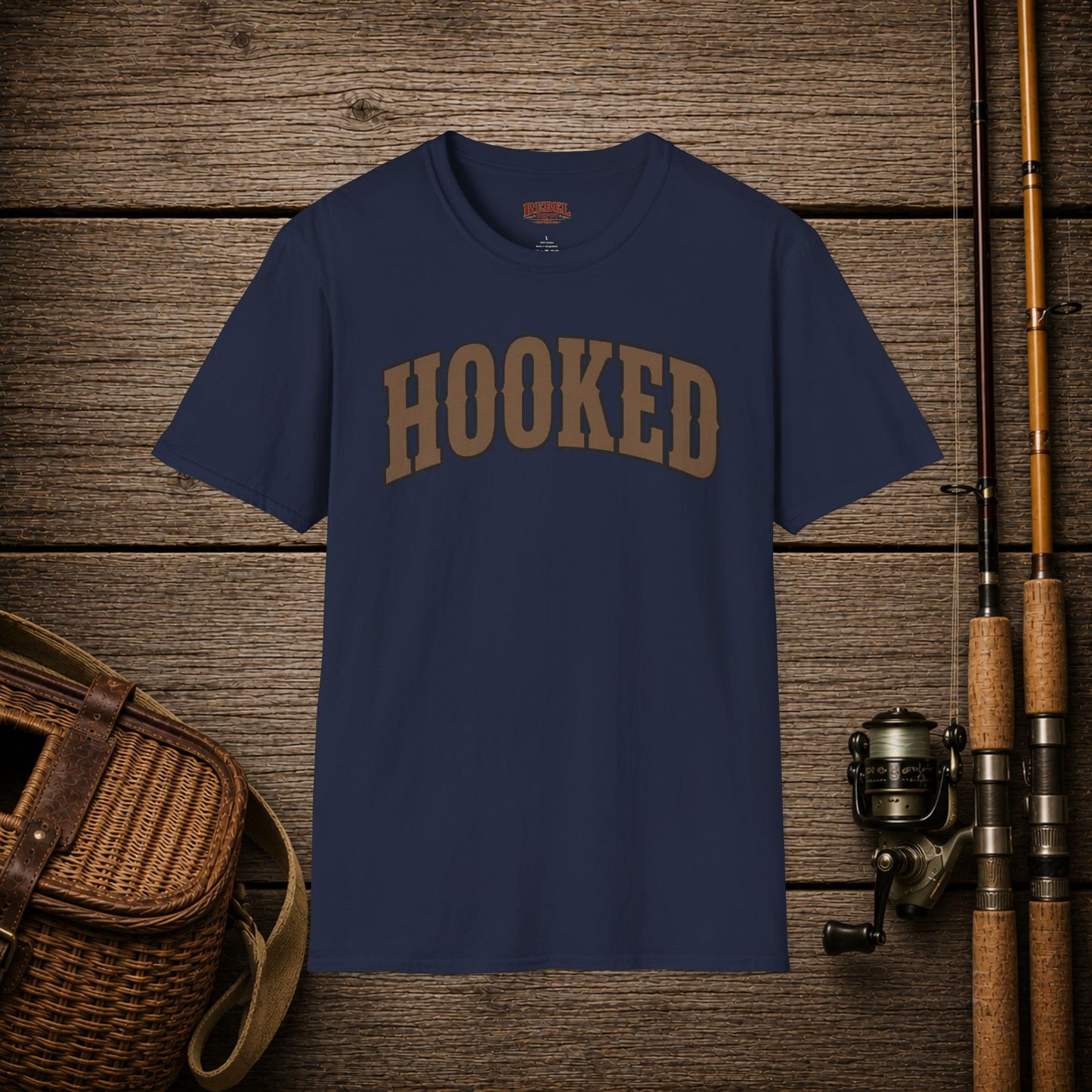 Hooked  Adult T-Shirt