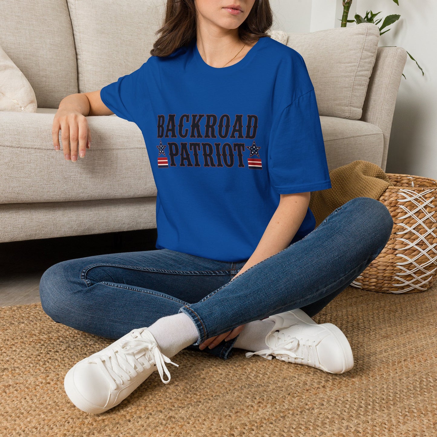 Backroad Patriot  Adult Size T-Shirt