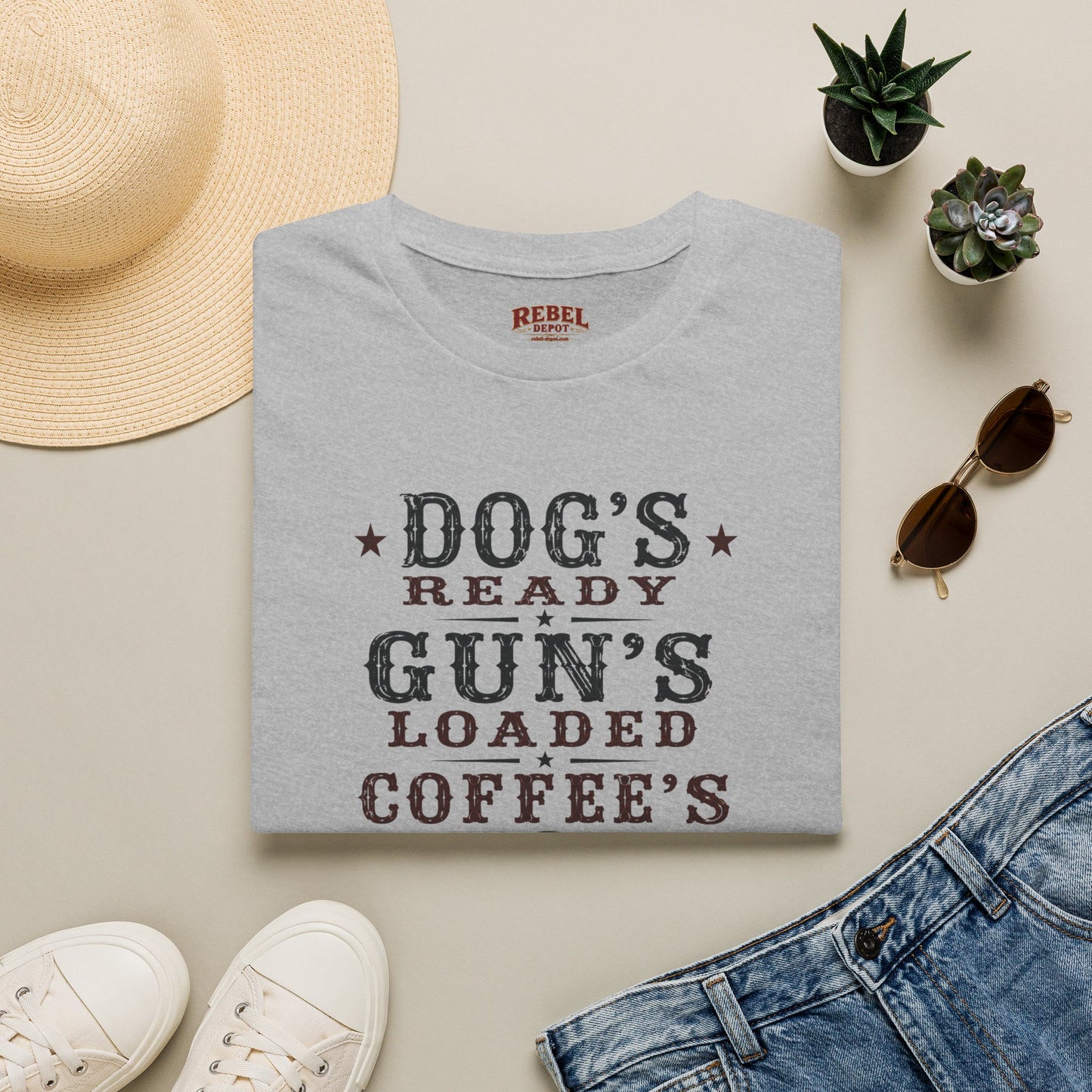 Dog Gun Goose  Adult Size T-Shirt