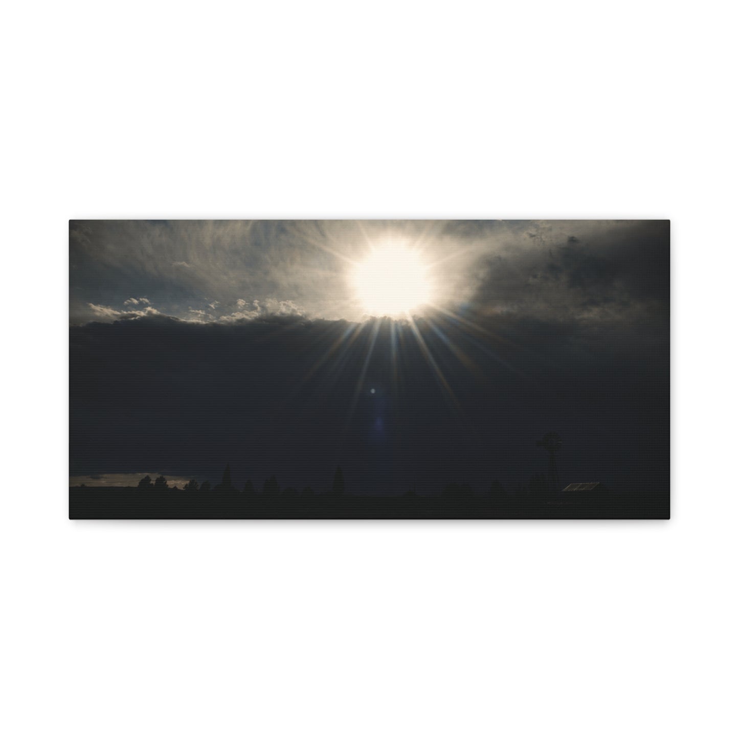 Farm Sunray Matte Canvas Art