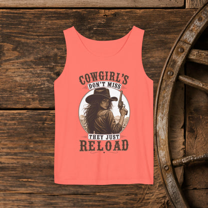 Cowgirls Reload  Adult Unisex Tank Top