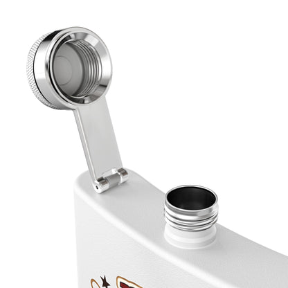 Medicinal Purposes   Stainless Steel Flask, 6oz