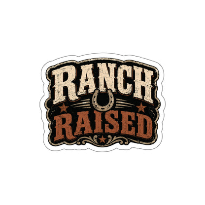 Ranch Raised  Die-Cut Stickers
