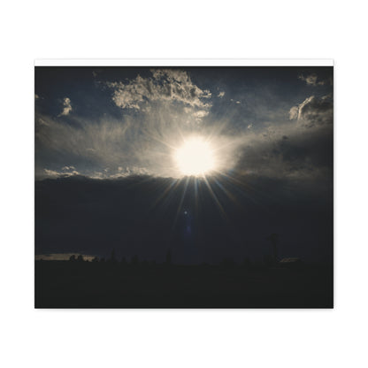 Farm Sunray Matte Canvas Art
