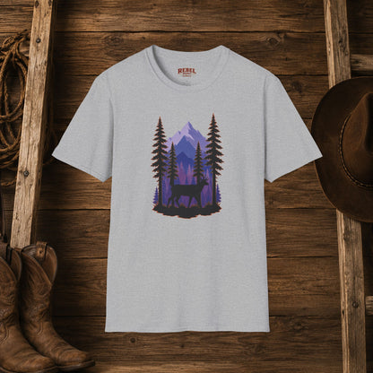 Twilight Buck   Adult Size T-Shirt