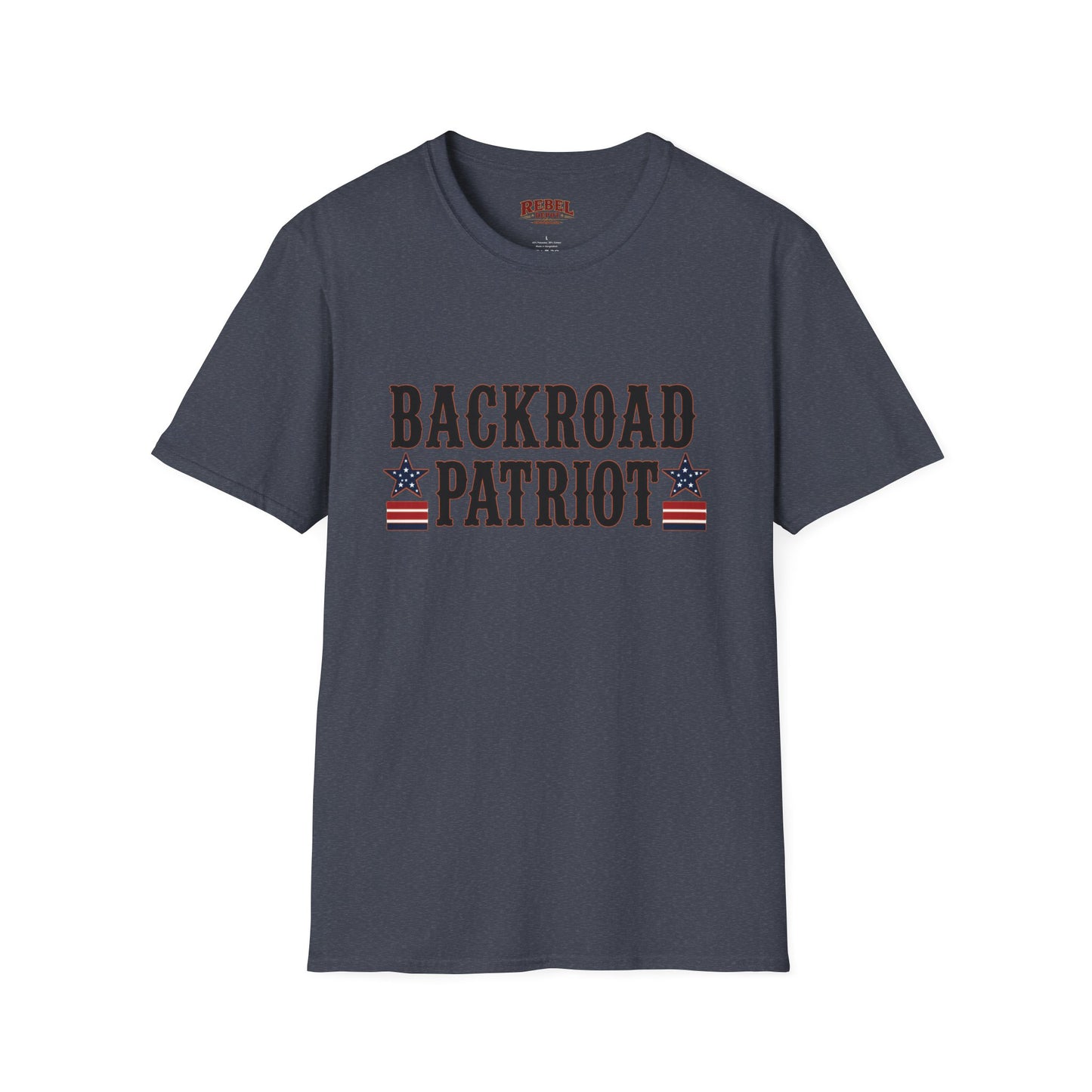 Backroad Patriot  Adult Size T-Shirt