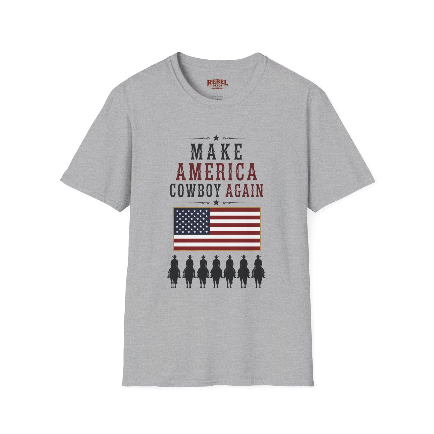 Make America Cowboy Again (Front) T-Shirt