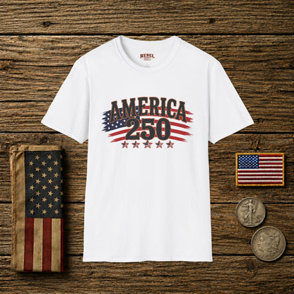 America 250  Adult Size T-Shirt