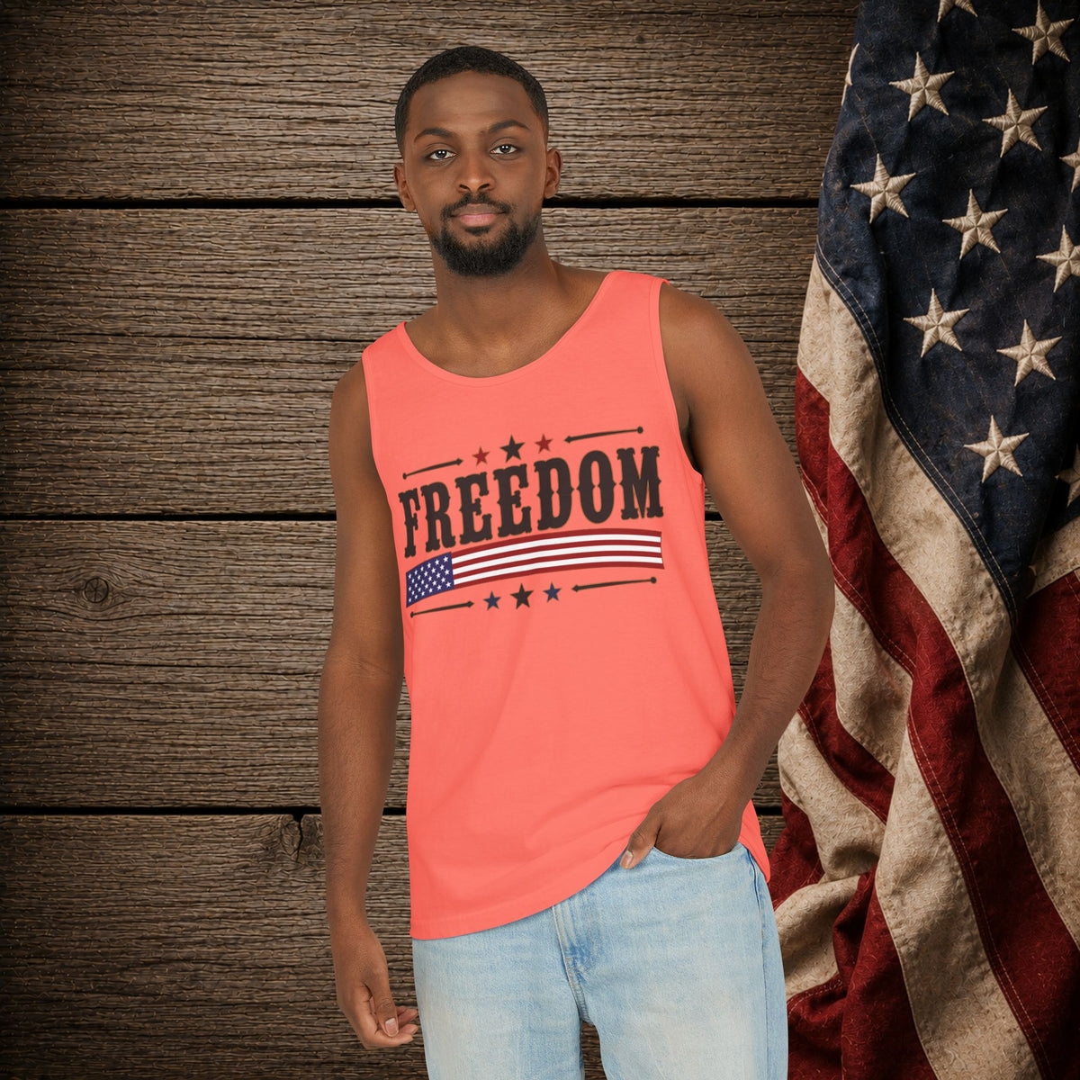 Freedom   Adult Unisex Tank Top