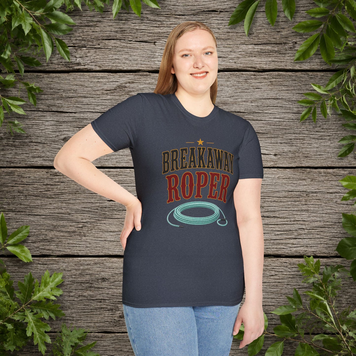 Breakaway Roper  Adult T-Shirt