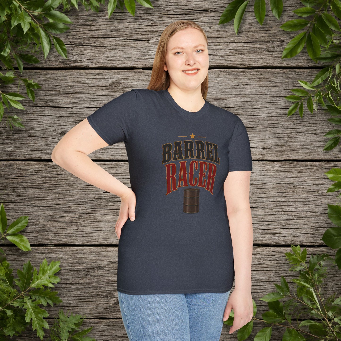 Barrel Racer  Adult T-Shirt