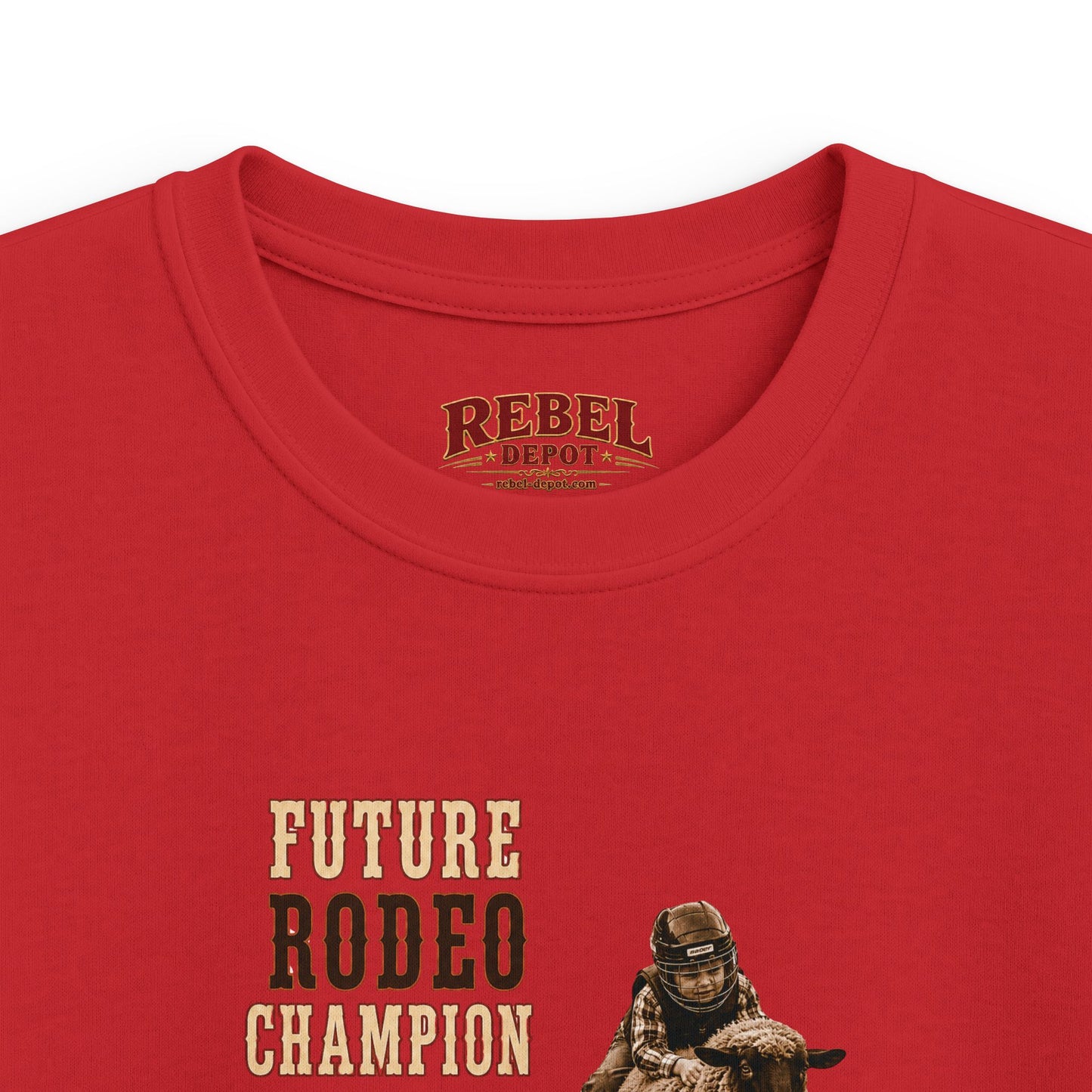 Future Rodeo Champ  Kids Size T-Shirts