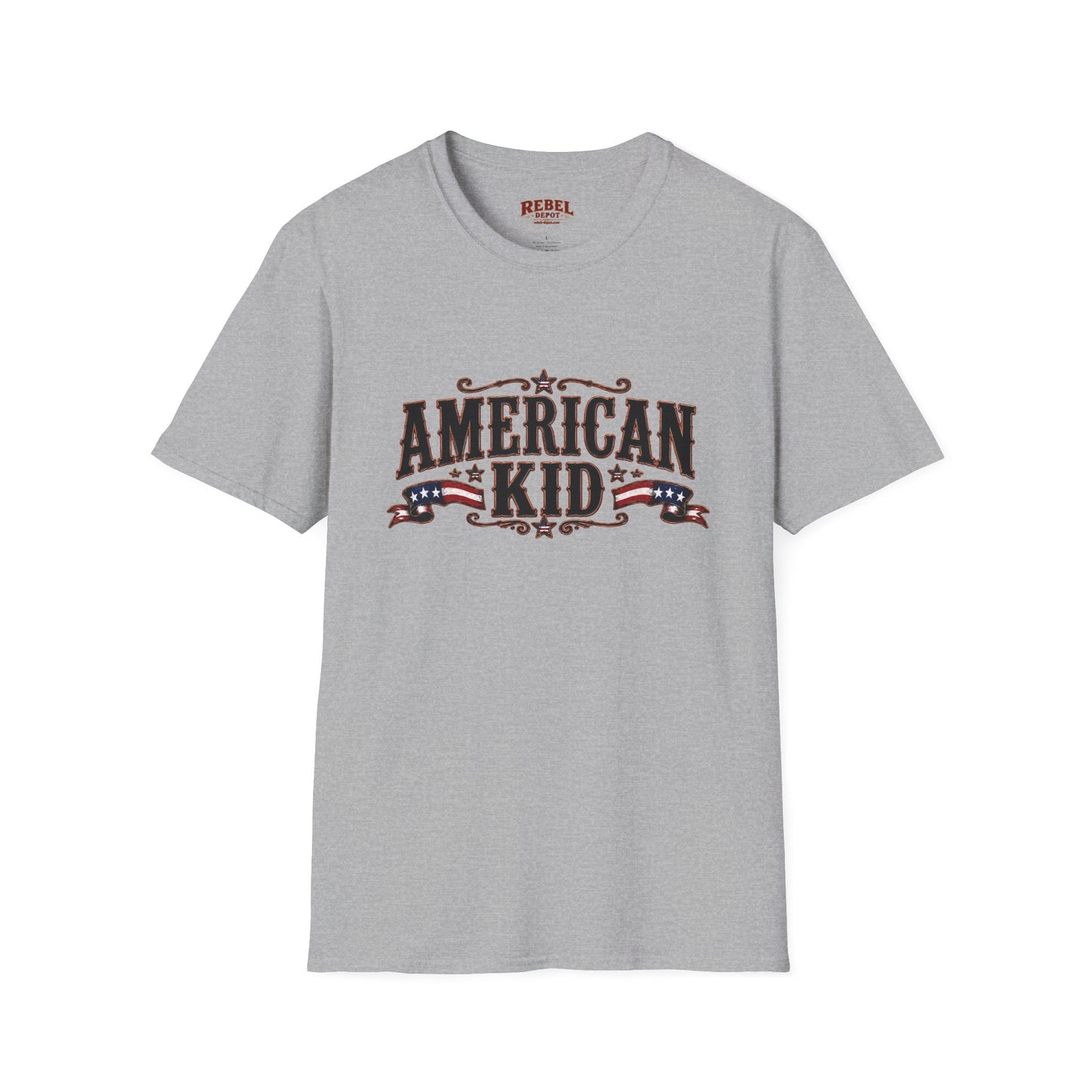 American Kid Patriot  Adult Size T-Shirt