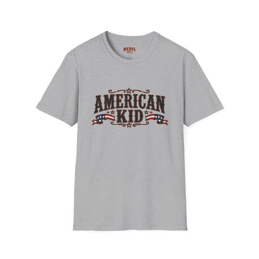 American Kid Patriot  Adult Size T-Shirt