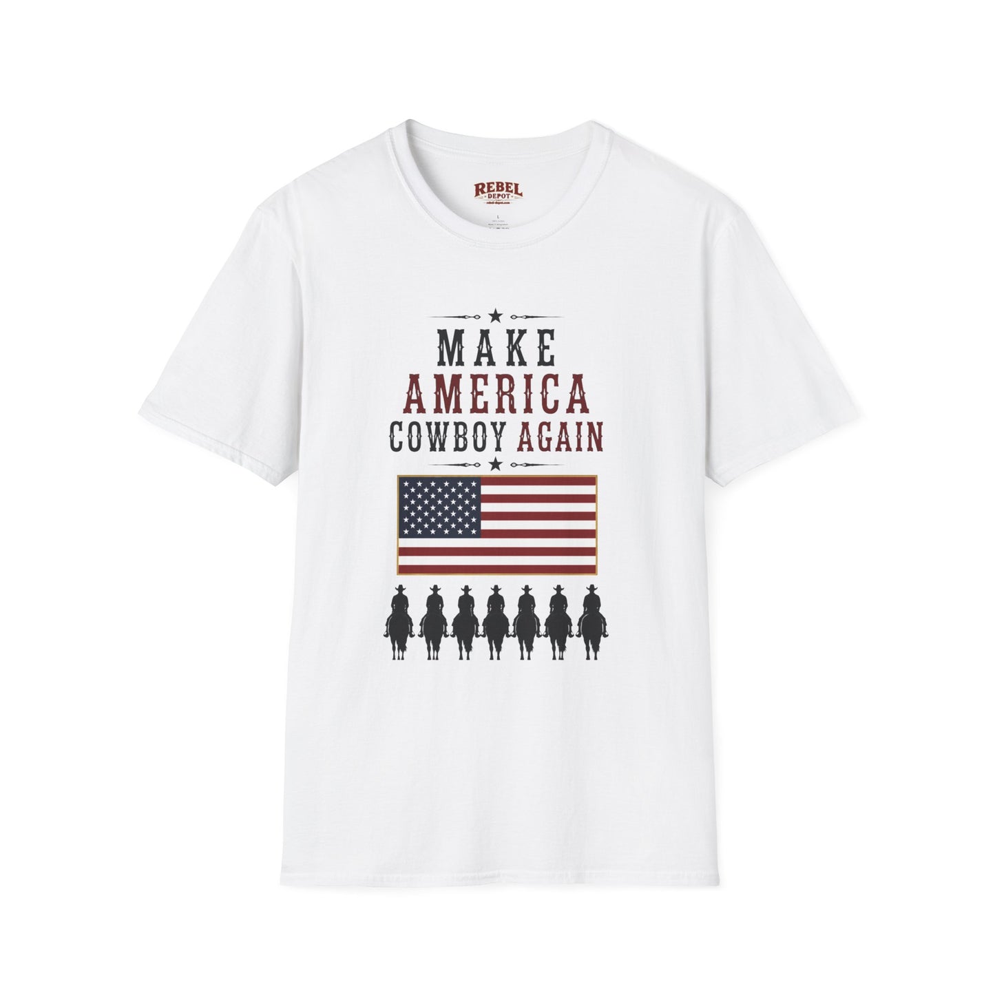 Make America Cowboy Again (Front) T-Shirt