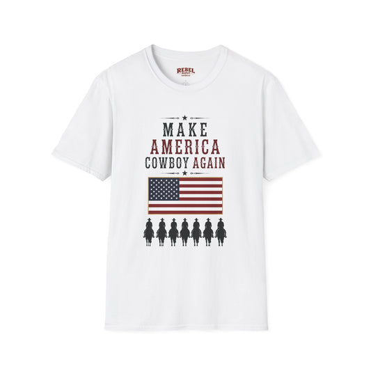 Make America Cowboy Again (Front) T-Shirt